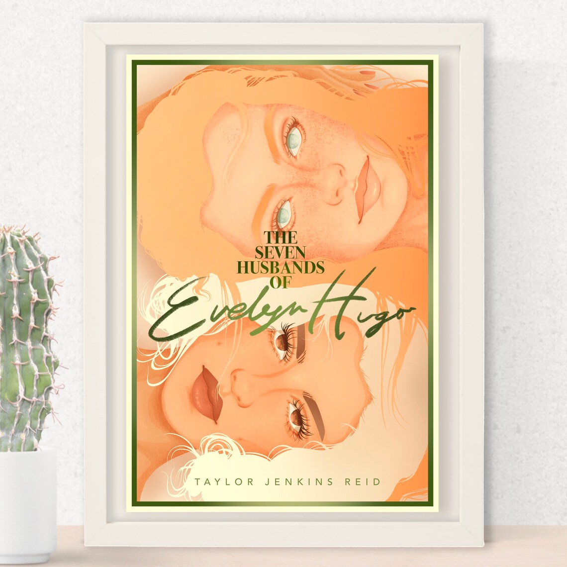 The Seven Husbands of Evelyn Hugo Illustration Taylor - Etsy