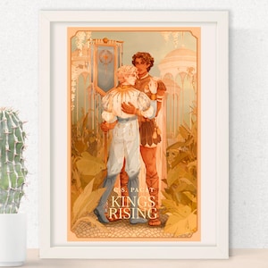 KINGS RISING / Impresión ilustrada / Inspirada en la novela de C.S. Pacat