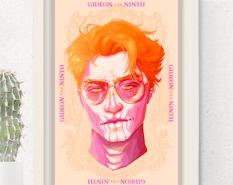 Gideon the Ninth   |   Portrait   |   Inspired by the novel from Tamsyn Muir   |   Illustration