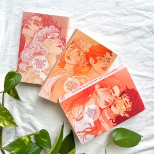 May include: Three paperback books with colorful covers featuring illustrations of women with different hairstyles and clothing. The titles of the books are "Delilah Green Doesn't Care", "Astrid Parker Doesn't Fail", and "Iris Kelly Doesn't Date".