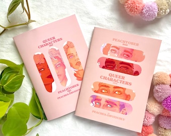 ZINES PEACHTOBER |    2021 et 2022 |   Zines sur les personnages queer