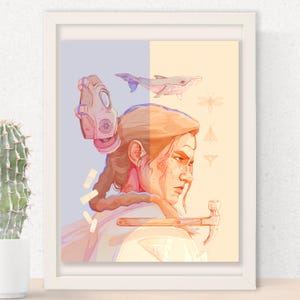 Abby Anderson  |   The Last of Us Part II   |   Illustration Portrait  |   Print