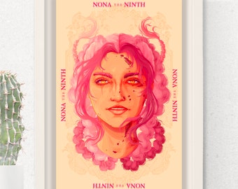 Nona the Ninth   |   Portrait   |   Inspired by the novel from Tamsyn Muir   |   Illustration