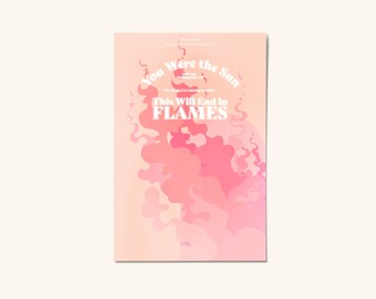 Flames | Carry On by Rainbow Rowell | Small print