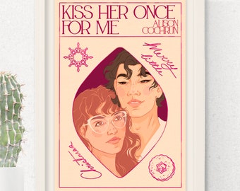 Kiss Her Once For Me Illustration | Alison Cochrun | Print