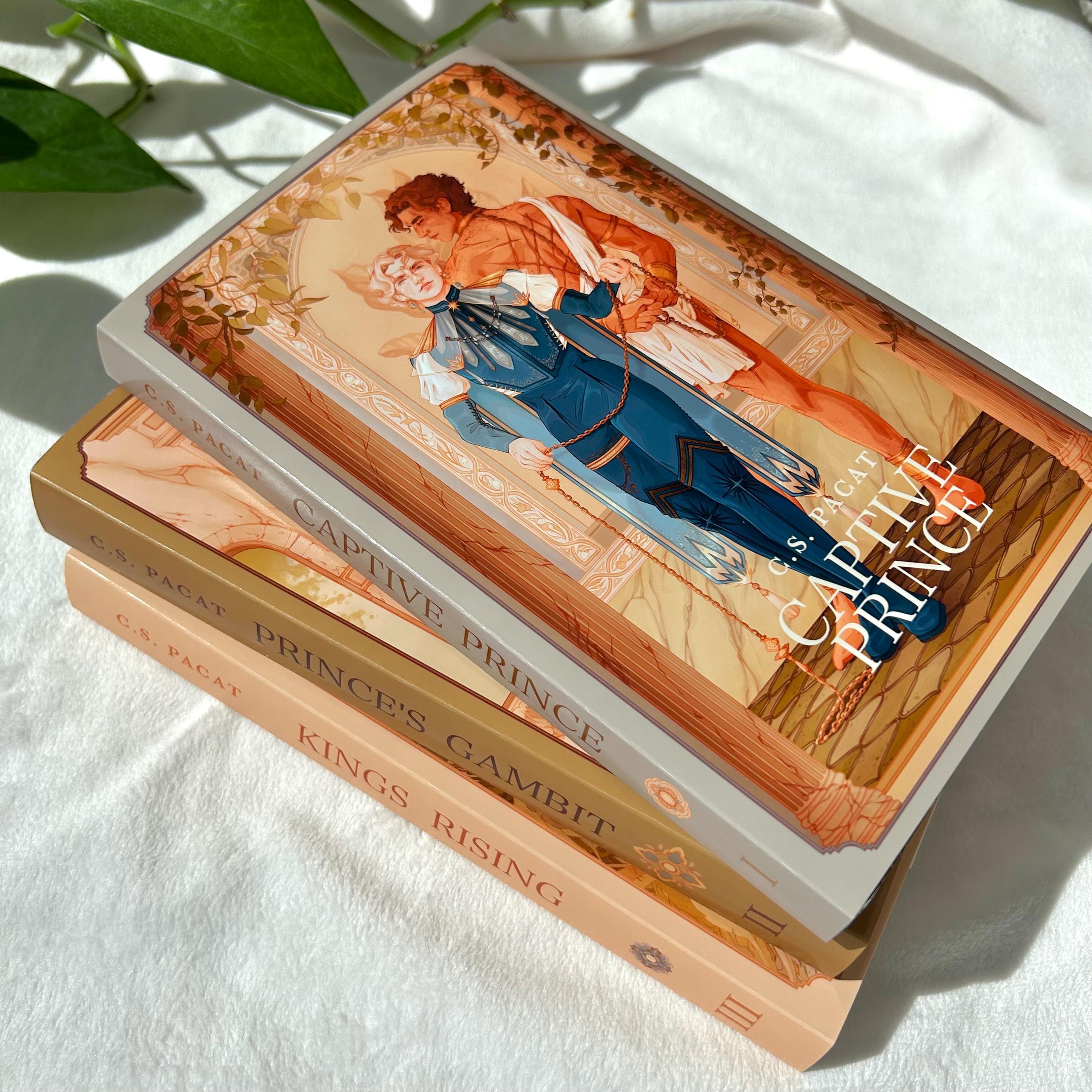 Set of 3 Dust Jackets | Captive Prince Series | C.S. Pacat - Etsy
