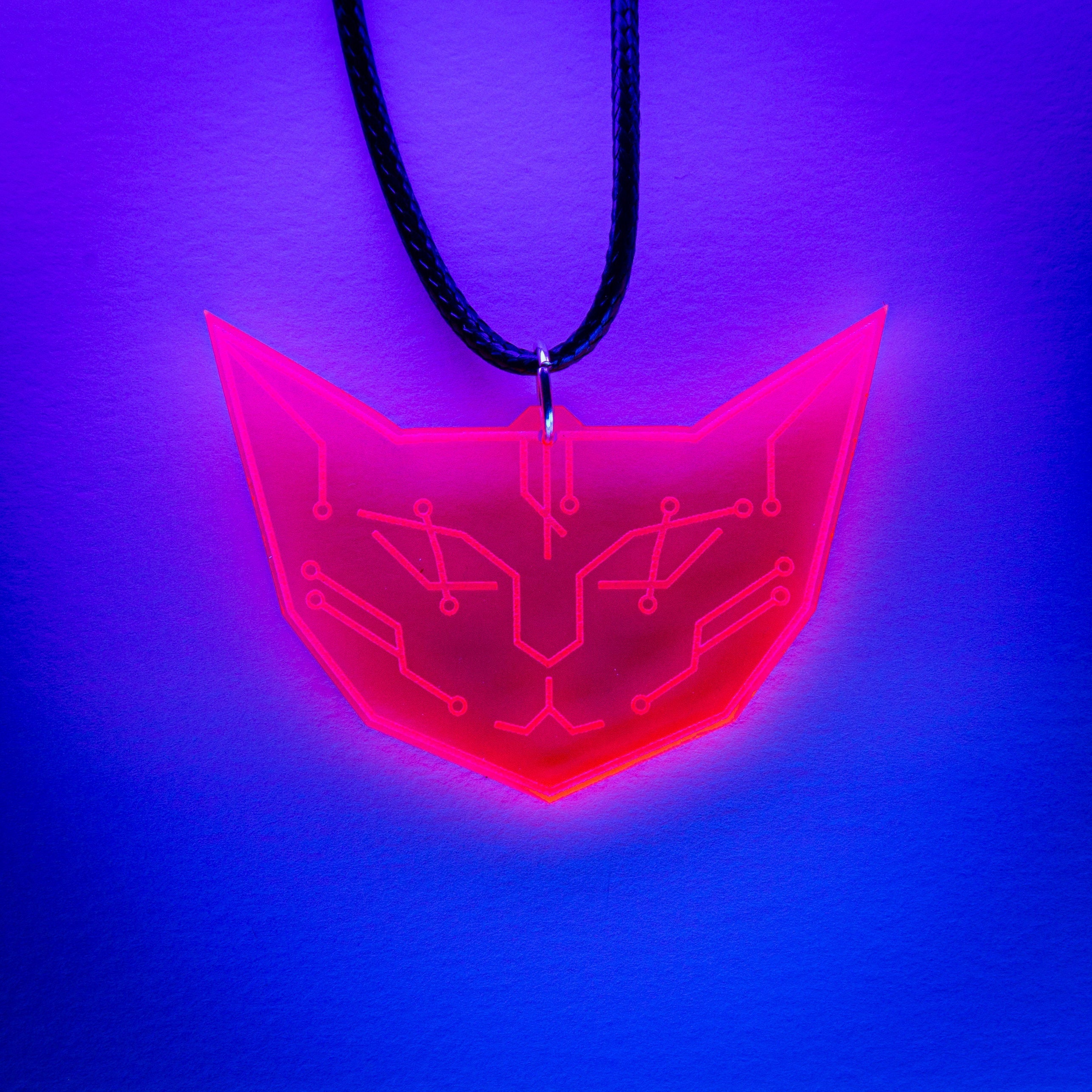 WXYZ Jewelry Neon Pink Kitty Cat Ears Pink cat ears headband kitty headband kawaii cosplay kitten  main image 2