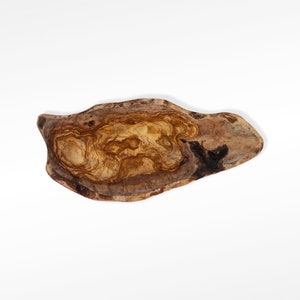 Fruit Bowl Natural Wood Olive Live edge Wood Bowl Eco Friendly image 4