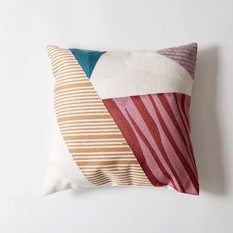 Modern Style Nordic Living 18x18inches Decorative Pillow Minimalist Home Decor Throw Pillow Cover Home Decor