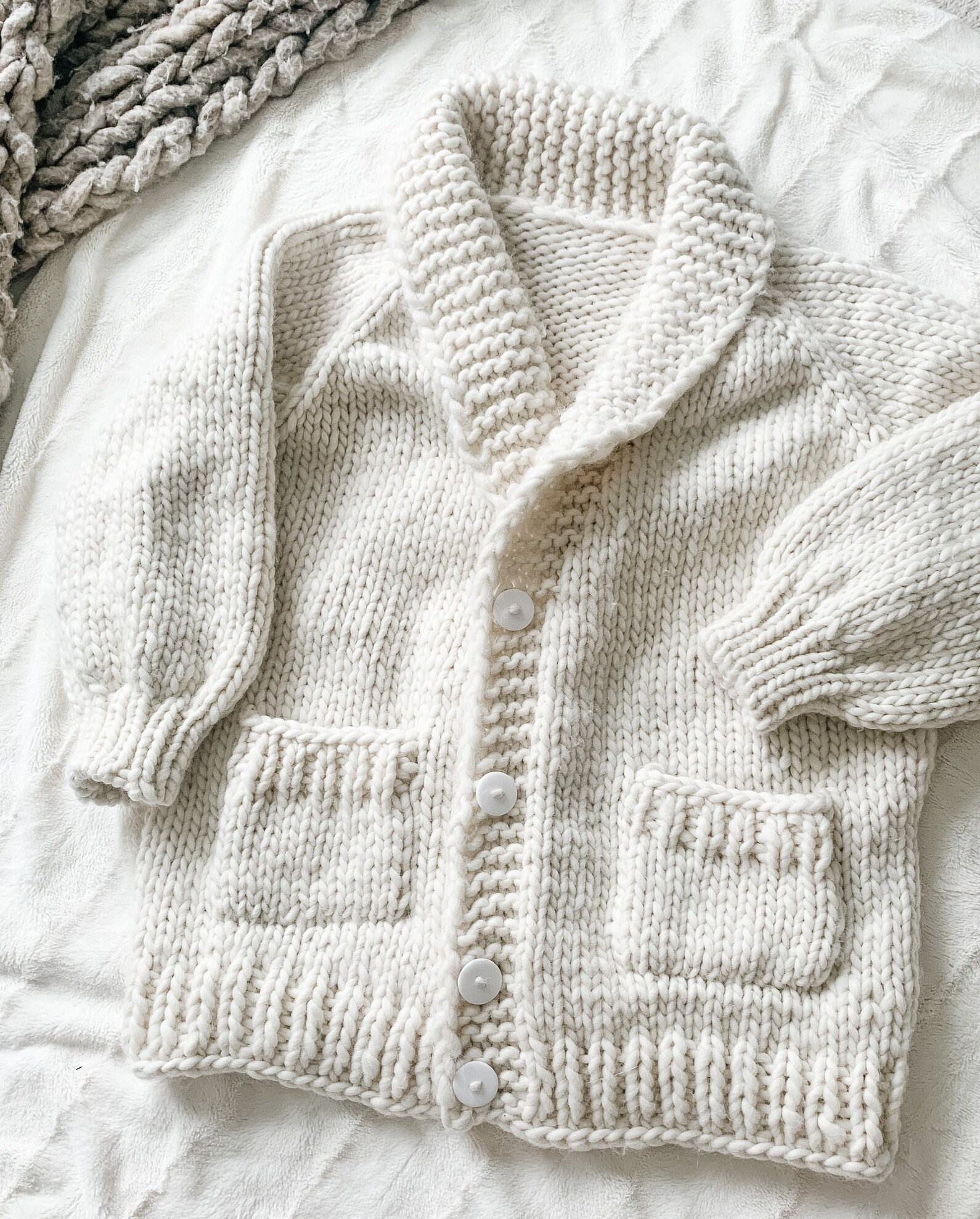 With Love Cardi • Knit Cardigan • Knit Jacket • Heart Cardi