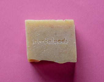 Lavender & Lemongrass (1 Bar) | Handmade | Artisanal Soap | Happy Face