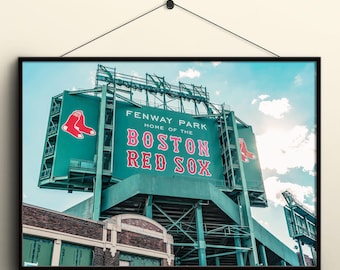 Fenway Park Boston Red Sox: Baseball Stadium Photo Poster (Digital Download)