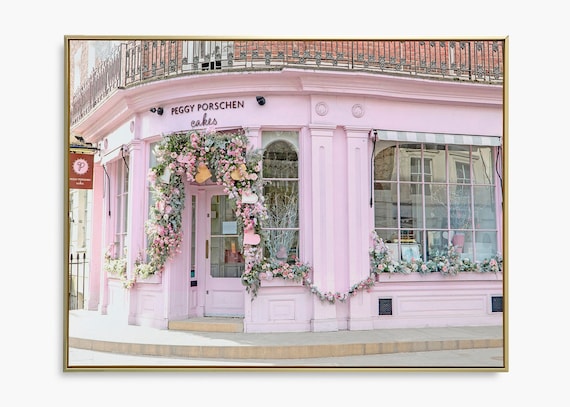 Peggy Porschen London Photography, Pink Pastry Shop Print (Digital Download)