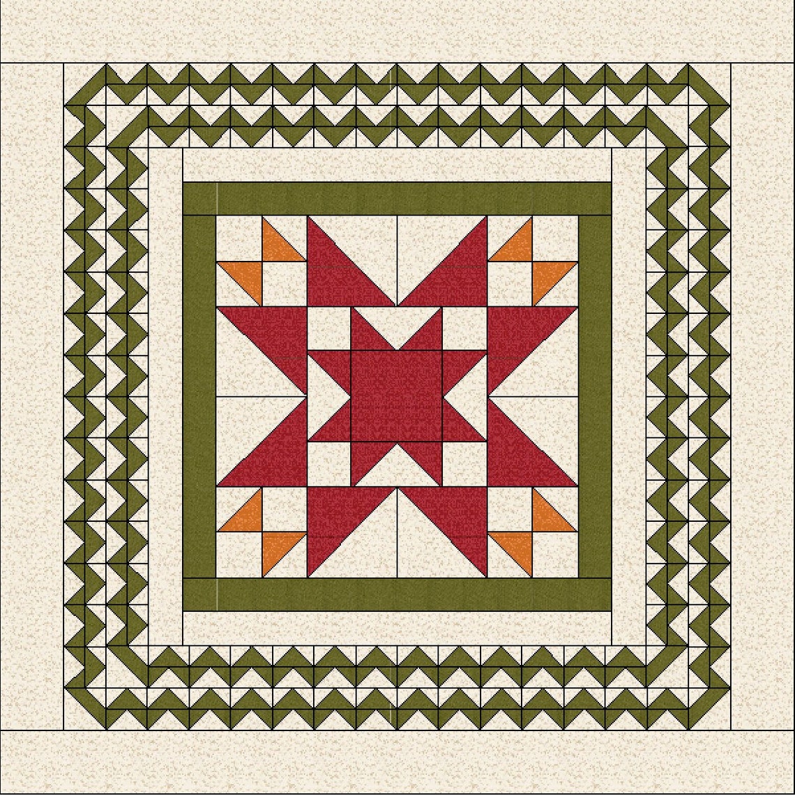 Drigger's Star Quilt PDF Pattern - Etsy