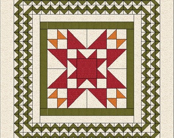 Drigger's Star Quilt PDF Pattern