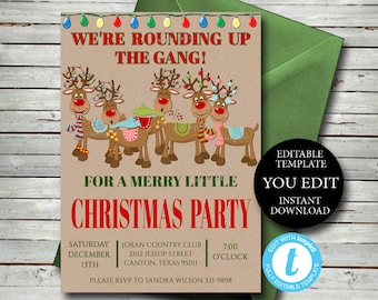 printable invitation etsy
