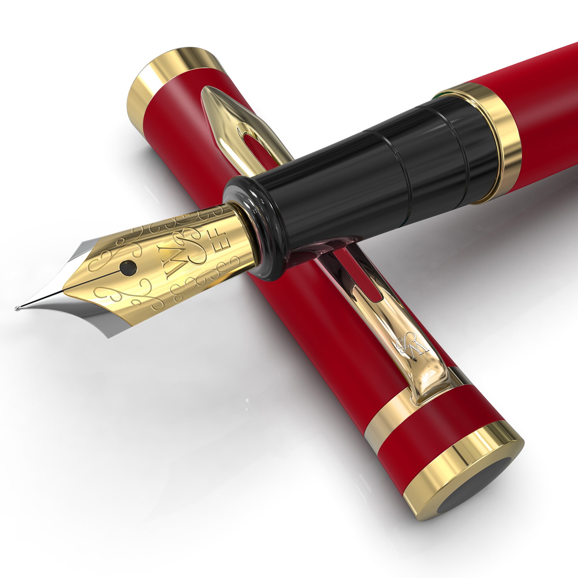 Wordsworth & Black Premium Fountain Pen Set Comes With 24 Ink Etsy