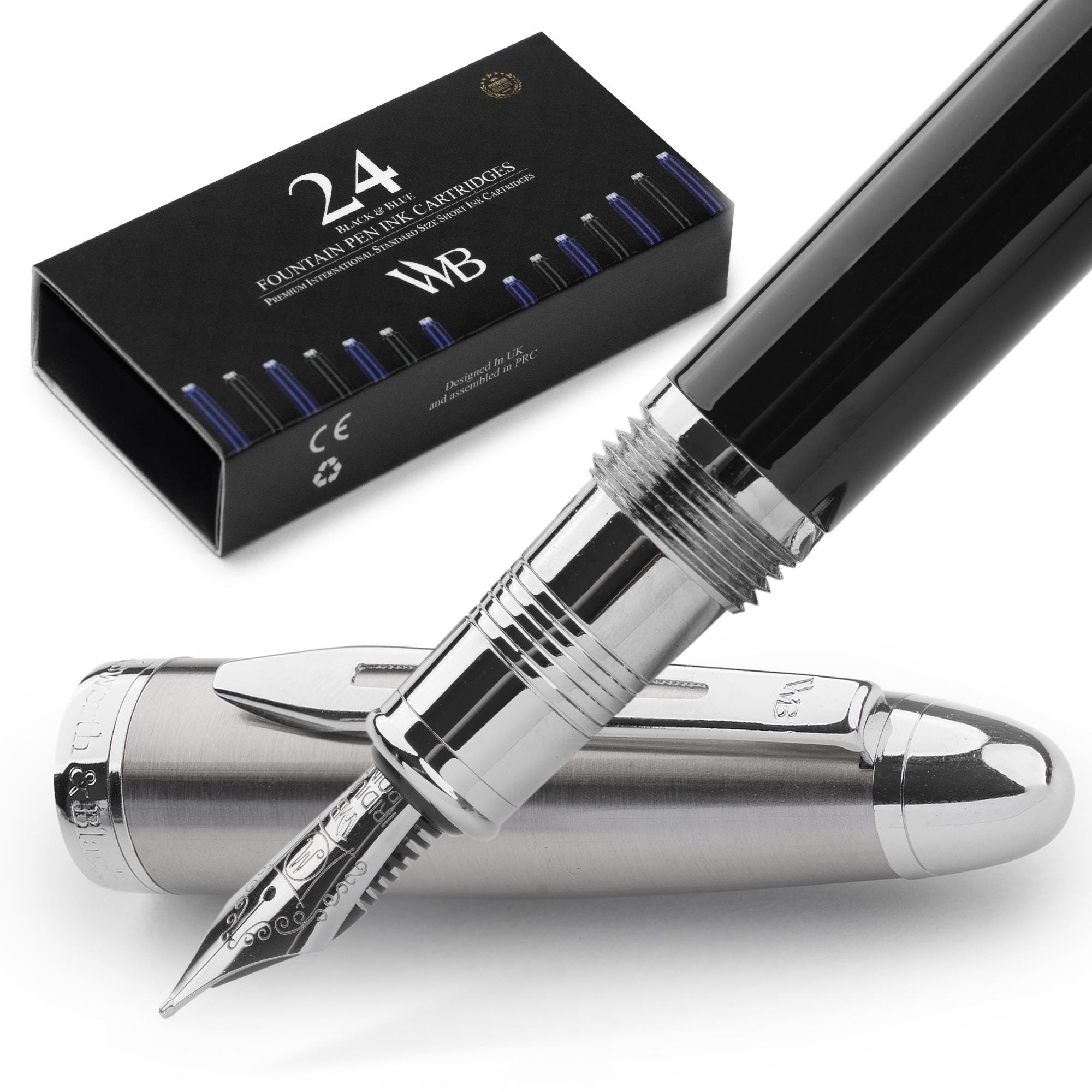 Wordsworth Walmart Fountain Pen Wordsworth Black Fountain Pen Set