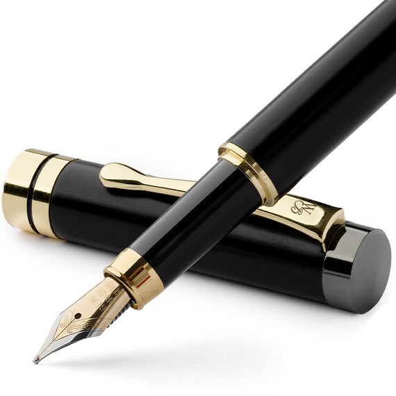 Stylo Plume Stylomine Accomodation Clip - Classique, Plaqué Argent - Stylo Vintage