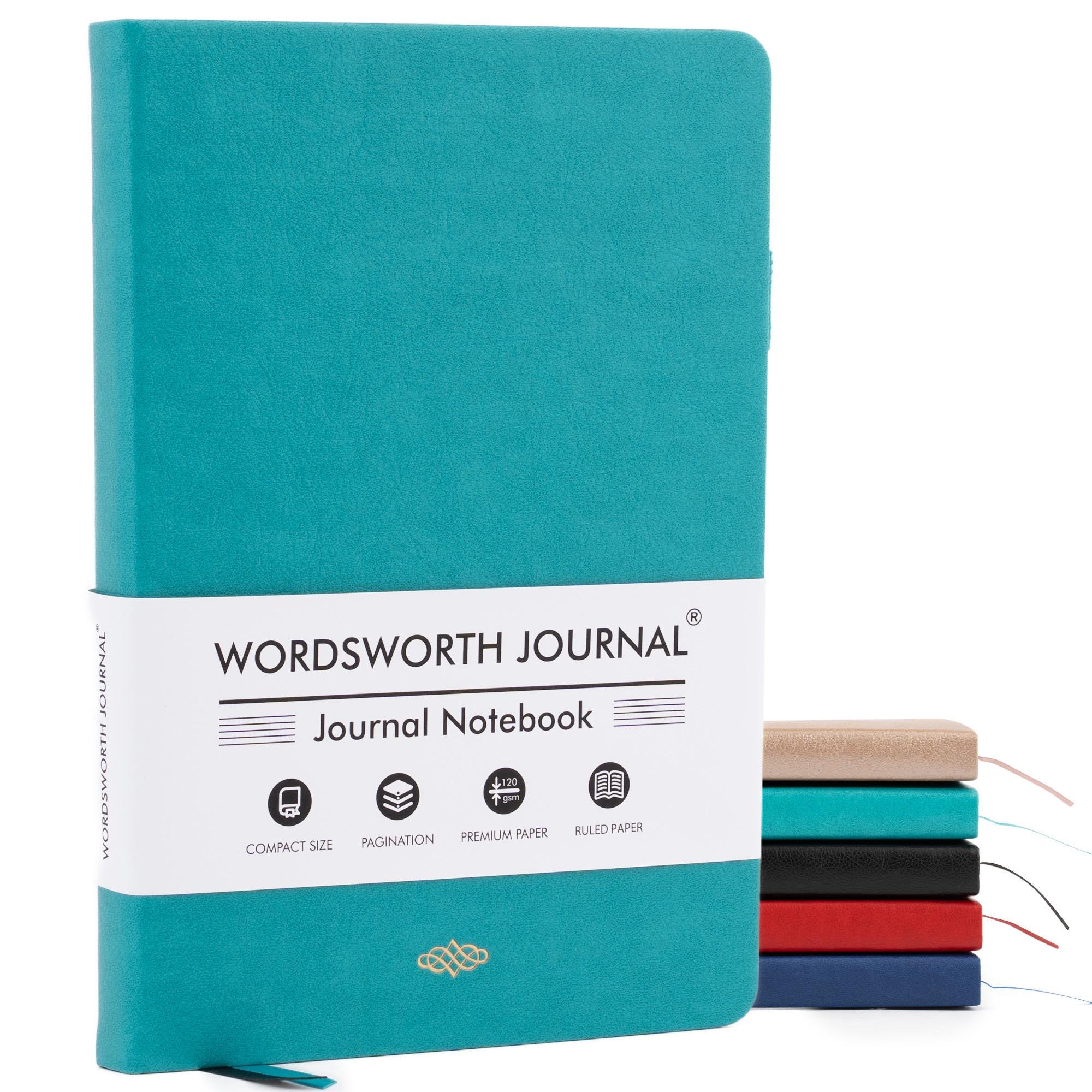 Wordsworth & Black A5 Lined Journal 216 Lined Pages Hardcover