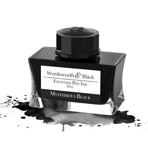 Encre Pour Stylo Plume Wordsworth & Black 30ml Bleu Royal - Flux Fluide Et Séchage Rapide