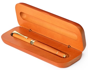 Wordsworth and Black  Crest Rollerball Pen - Luxury Pen - Ink Refill, Refillable Quality Gift for Men & Women, Nice and Fancy Pens for Work