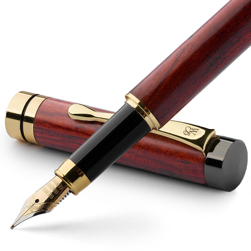 Wooden Fountain Pen,Fancy Pen Wooden Fountain Pen Writing Set.Luxury –  MENGDOGGE
