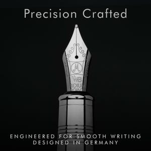 Juego de pluma estilográfica Wordsworth y Black Majesti con 6 cartuchos de tinta, convertidor de recarga, estuche para pluma estilográfica imagen 5