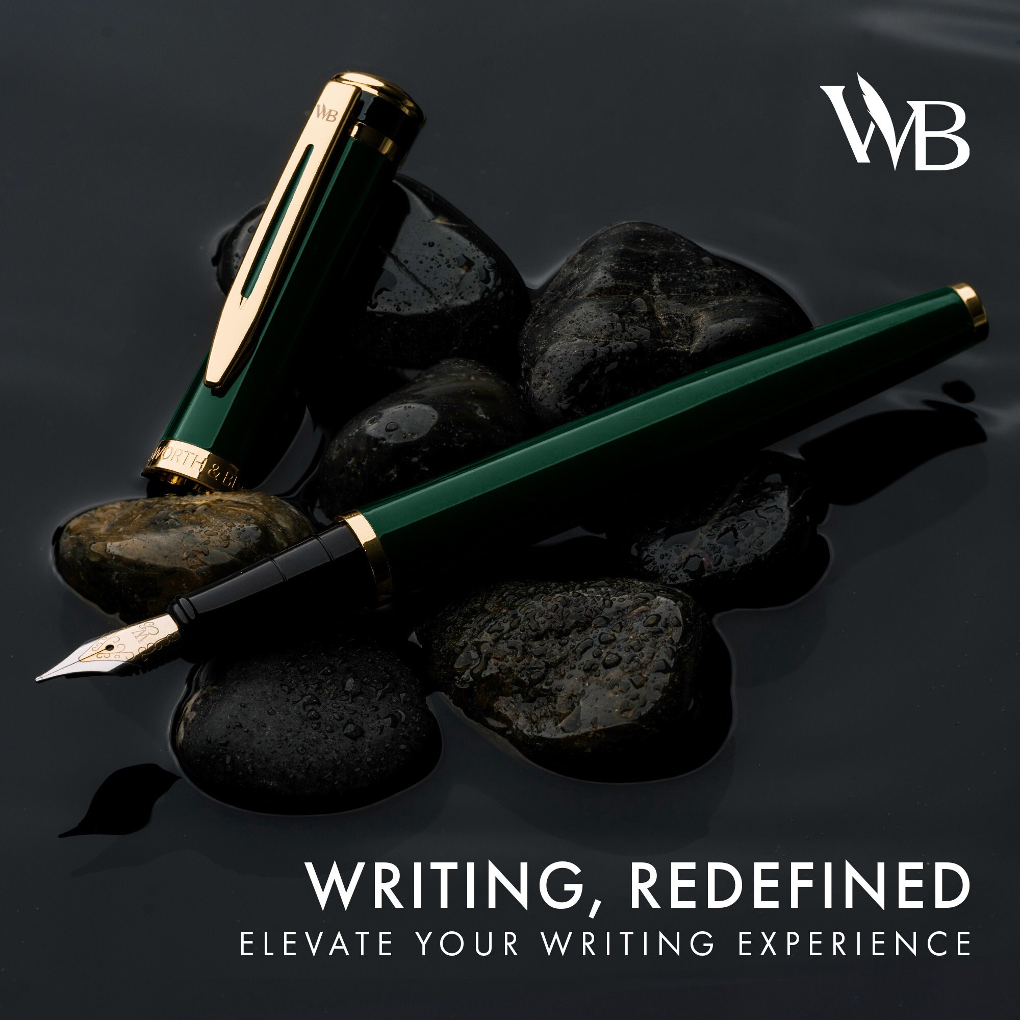 Inchiostro Per Penna Stilografica Wordsworth & Black - 30ml Verde Da Corsa, Flusso Liscio - Foto 7