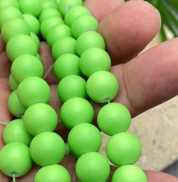 Pink & Green Christmas Gumball Beads - 38 Pink & Green Christmas Gumball Beads - 38