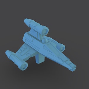R60 T-Wing Interceptor STL