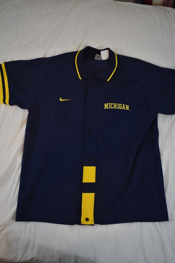 nike michigan baseball jersey