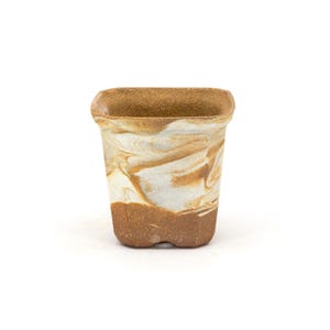 Ceramic Seedling Pot • Mame Bonsai Pot • USA Handmade • Indoor and Outdoor Use • Dishwasher Safe