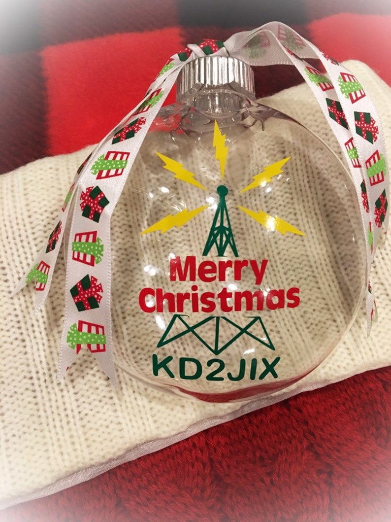 Merry Christmas Ham Radio Ornament ARRL 2020 Amateur Radio Etsy