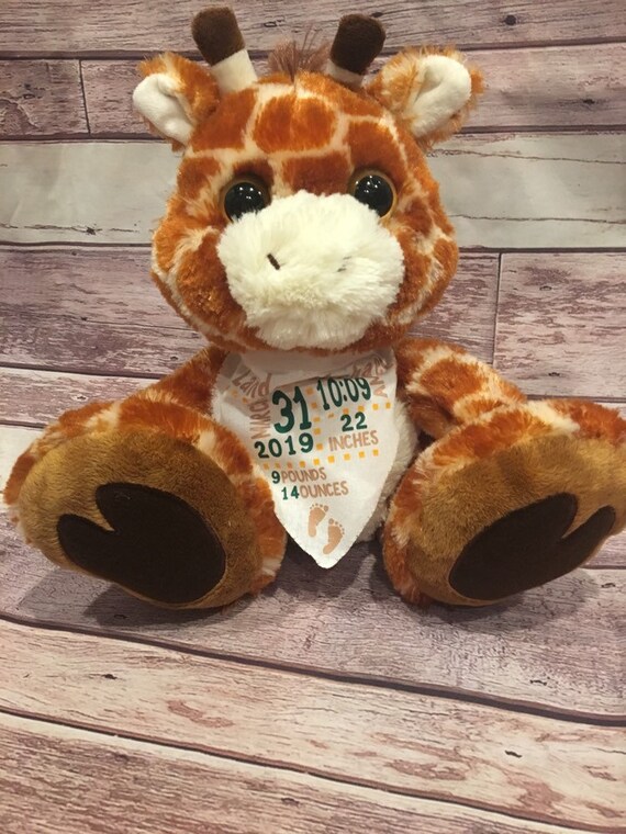 personalized stuffed animals for newborns