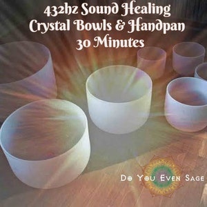 432hz Sound Healing | Singing Bowls | Handpan | Instrumental Music | Digital Download | Energy Cleanse | Yoga | Meditation | Reiki image 1