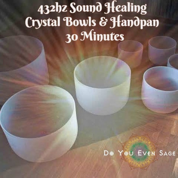432hz Sound Healing | Singing Bowls | Handpan | Instrumental Music | Digital Download | Energy Cleanse | Yoga | Meditation | Reiki