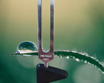 528 HZ, Tuning Fork, Unweighted, DNA Repair, Frequency, Solfeggio, Sound Healing Tool,  Energy Healing, Meditation, Self Heal