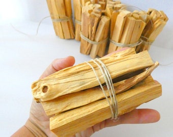 Palo Santo 11 Pack Ethically Sourced, Holy Wood, Smudge, Aura, Spiritual Gift, Home Cleanse, Protection, Purify, Healer Tool, Blessings