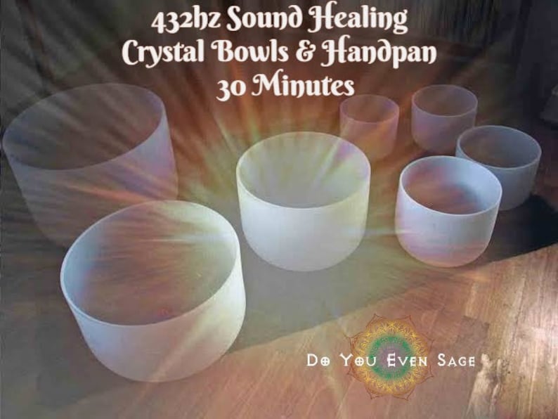 432hz Sound Healing | Singing Bowls | Handpan | Instrumental Music | Digital Download | Energy Cleanse | Yoga | Meditation | Reiki image 1