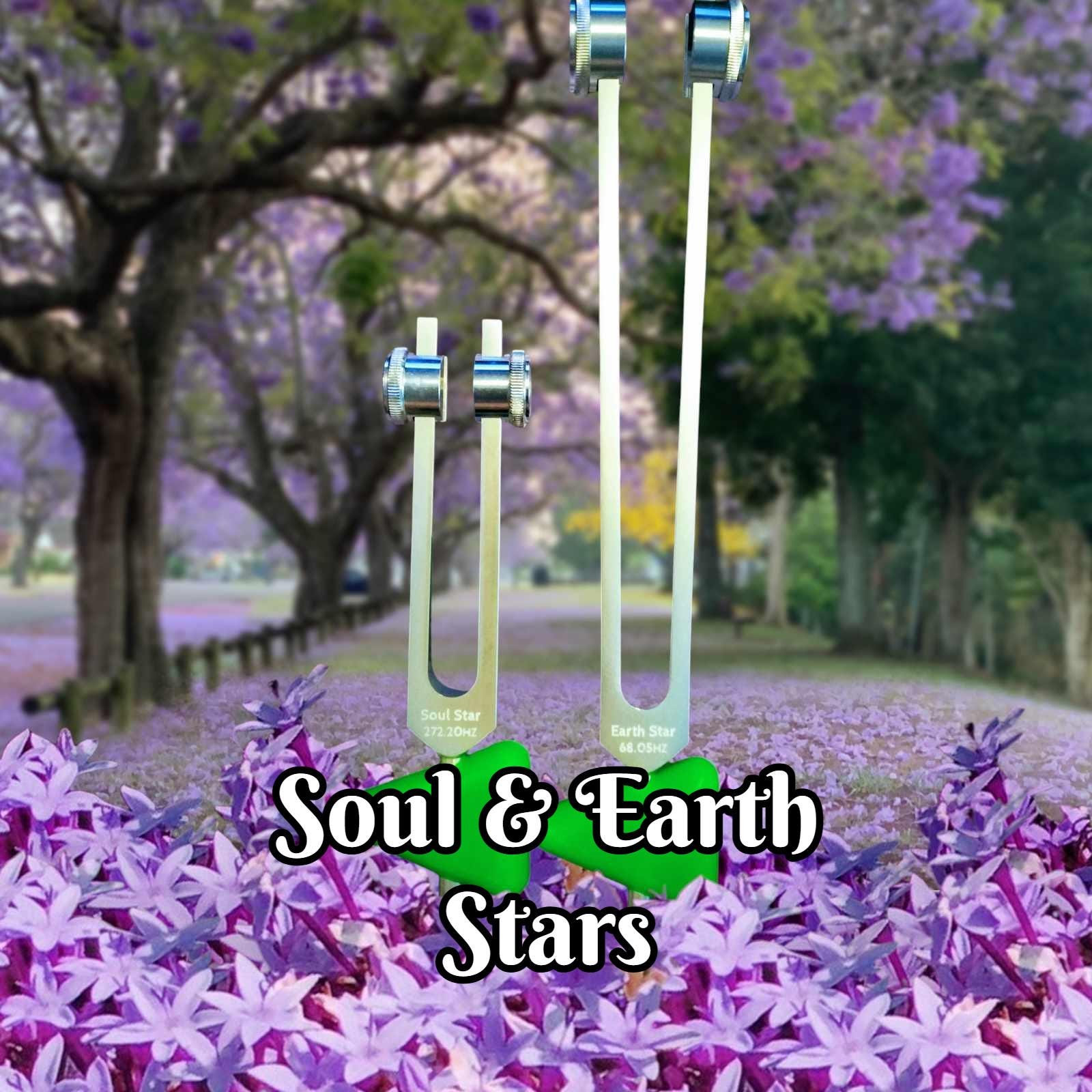 Soul Star, Earth Star, Tuning Fork, Set, Divine Frequencies, Healing Tool, Tuning Forks, Spiritual Gift, Healers, Selfheal, Akashic Wisdom