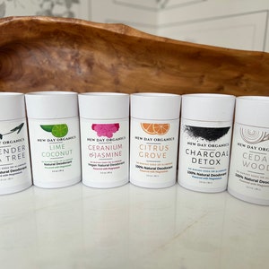 all natural deodorant | no aluminum, no baking soda | men & women&#39;s deodorant | eco-friendly tube | zero waste | vegan | magnesium deo