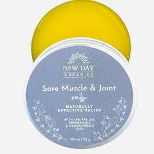 Sore Muscle  & Joint Rub | arnica balm | arnica salve
