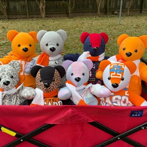 Memory bear keepsake bear