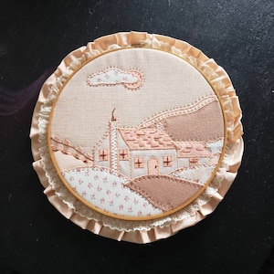 Quilt Scenery Wallhanging Landscape Art