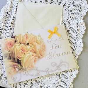 Carte de fête des mères / pour toi chère maman