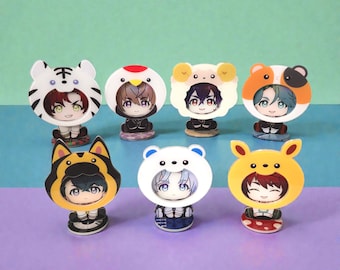 Base de données TKD | Magnetic Animals Hats Goule Voyageur voyageant en acrylique