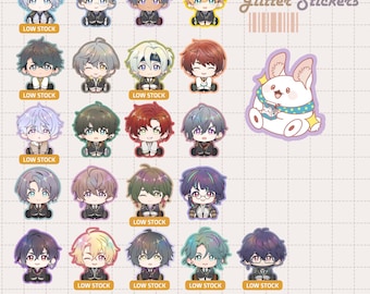 TKDB | Glitter Die-cut Stickers