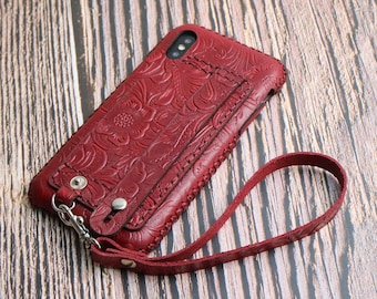 Samsung Leather case Galaxy S26 Ultra Galaxy S26 Galaxy S26+ Leather wallet Sleeve Pouch Detachable cover handmade Wallet case 6BPSS05