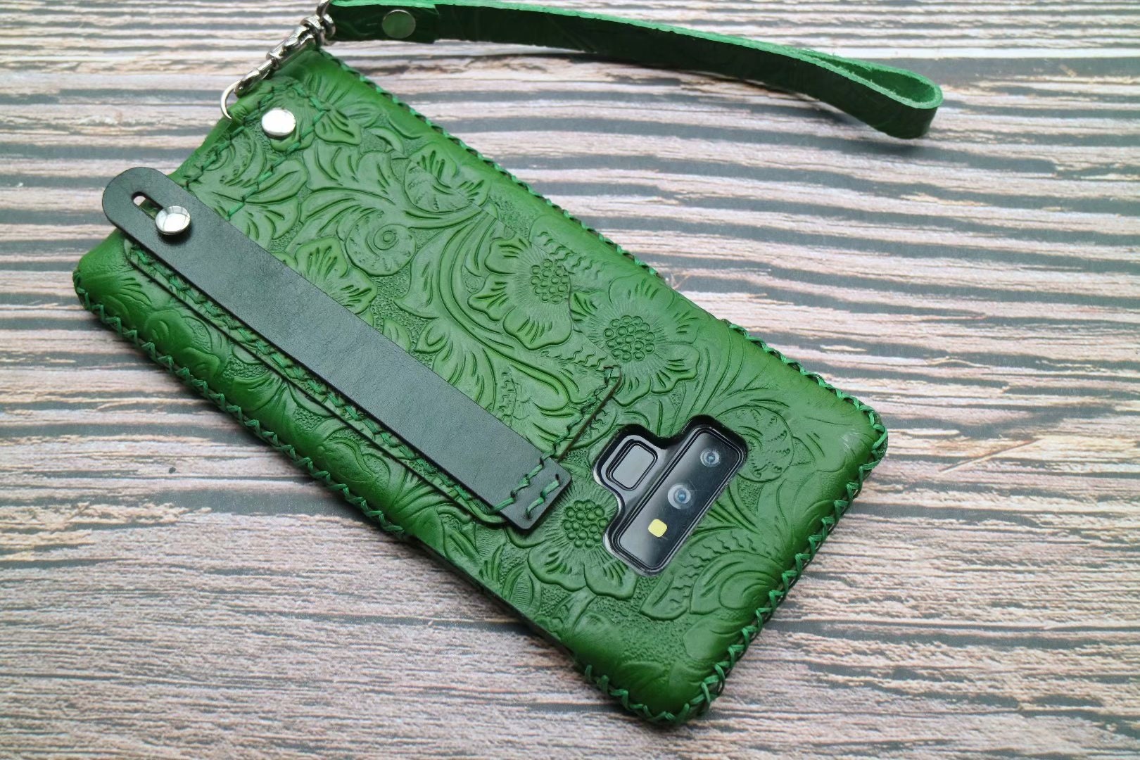 Samsung Leather Case S21 Ultra 5G plus note 9 Embossed pattern Etsy